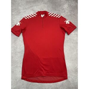 Vintage‎ Descente Cycling Jersey Small Made in Japan 90s Retro Bike Shirt